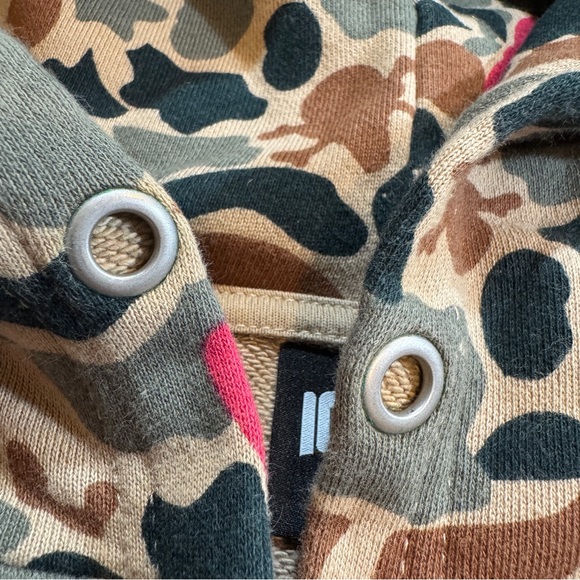 Mens ICE CREAM Camo Hidden Hoodie - Picture 9 of 13